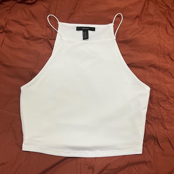 Forever 21 White Top - Picture 1 of 3